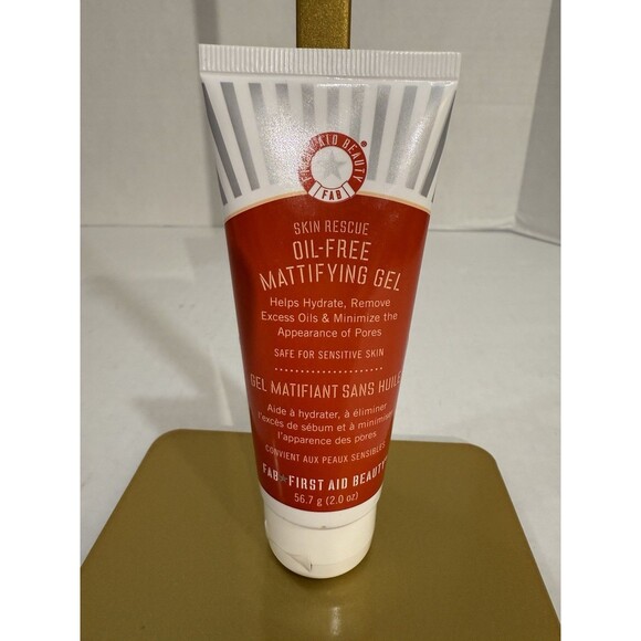 First Aid Beauty Skin Rescue Oil-Free Mattifying Face Gel 2 Oz/56.7g New - Picture 1 of 6